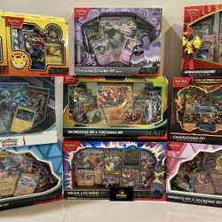 Pokemon- Collection Boxes 