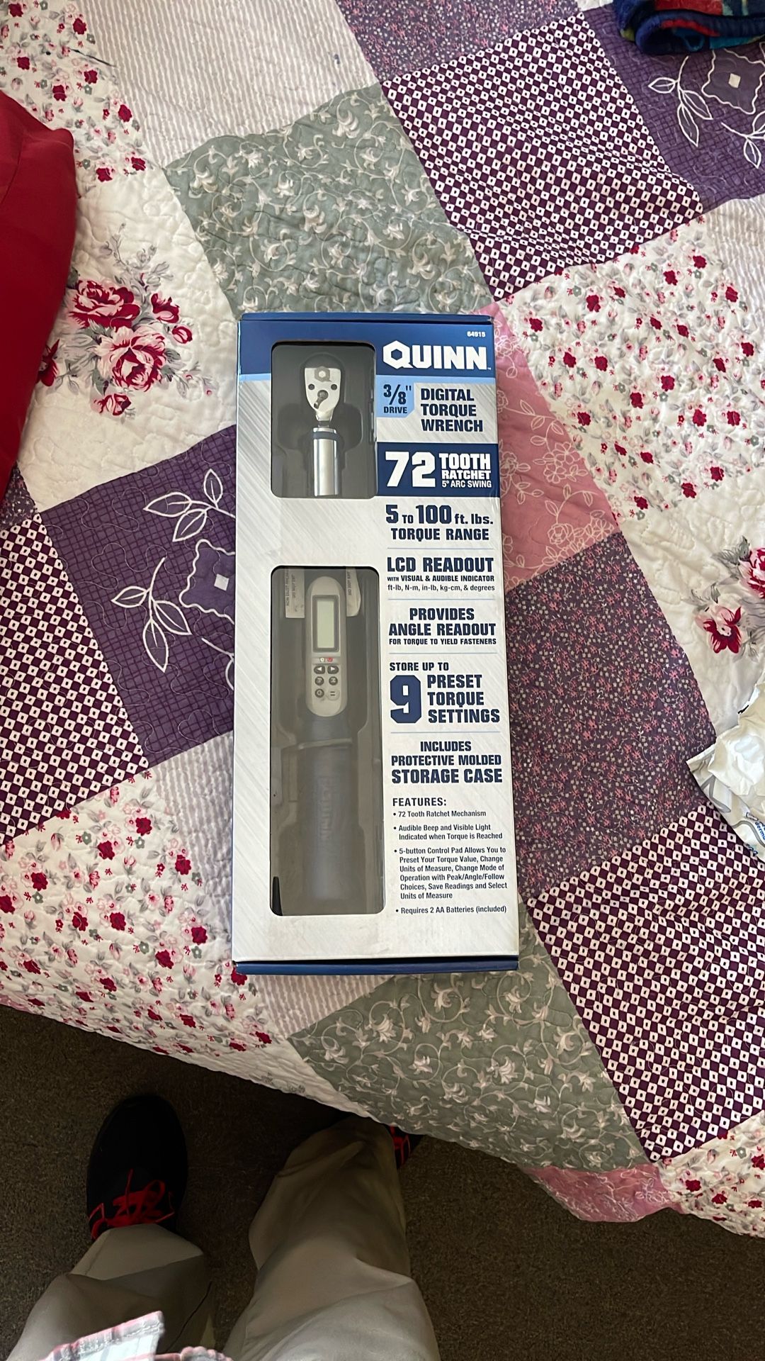 3/8 Quinn Digital Torque Wrench