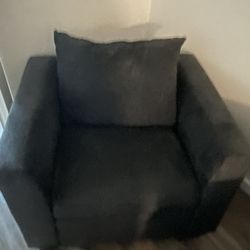 Gray Fabric Chair