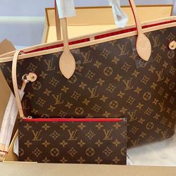 LV Neverfull MM Tote Bag
