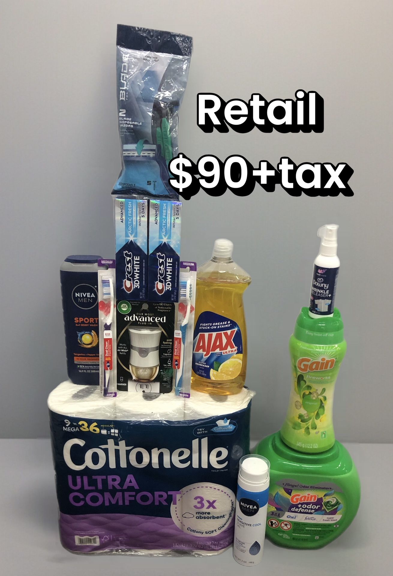 Laundry, Paper Etc Household Bundle