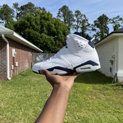 Air Jordan Retro 6 Midnight Navy Sz 11 VNDS OG ALL