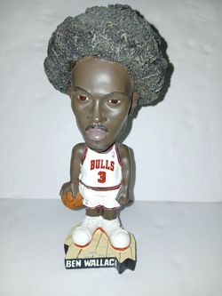 Ben Wallace Chicago Bulls Bobblehead Preowned 