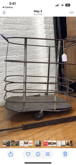 Metal Baker’s Cart