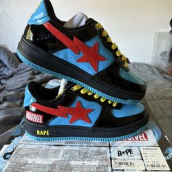 Marvel bapes black widow size 7