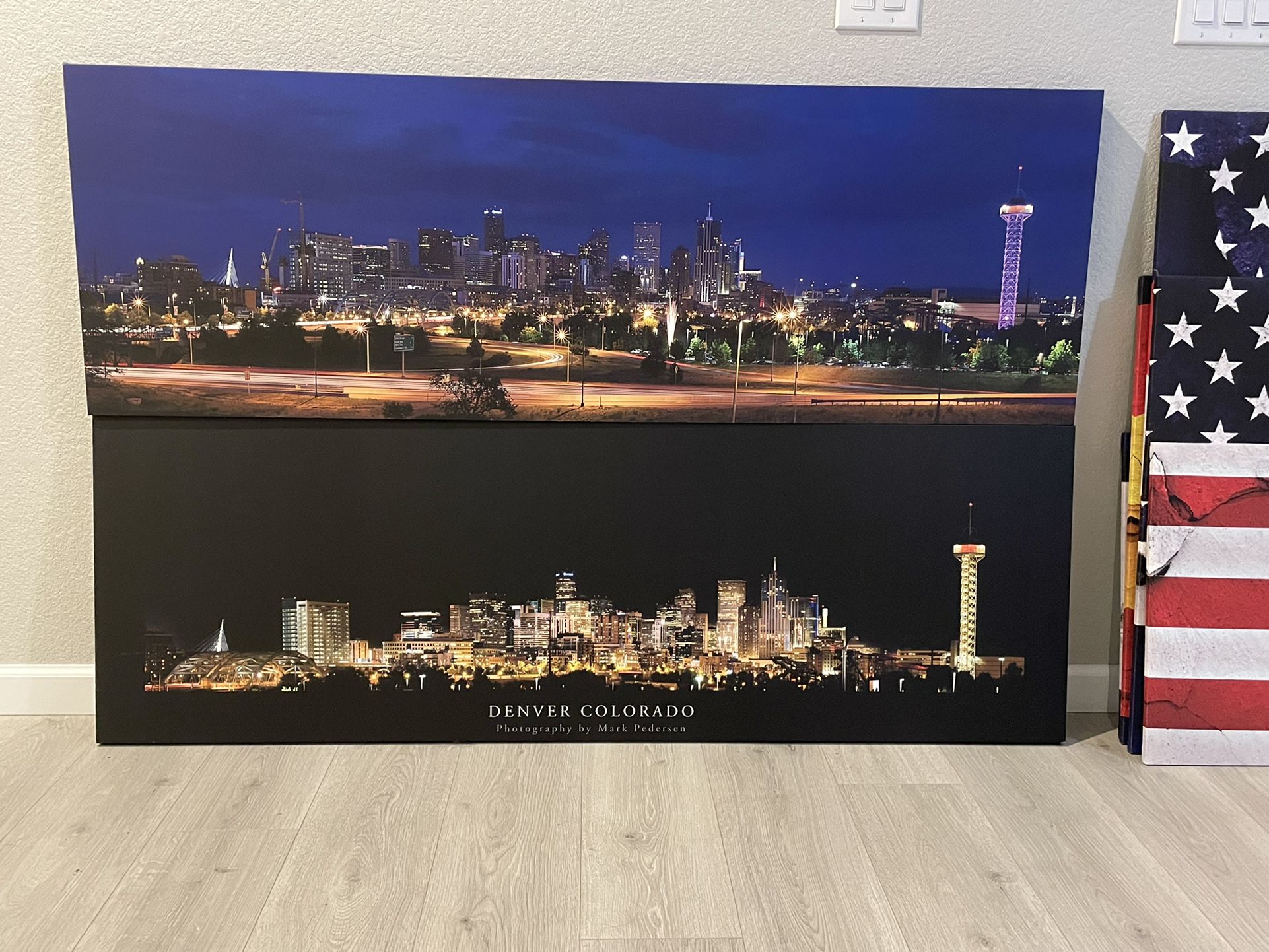 Denver City Scape Wall Hangings 