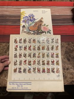 ***1982 50 STATE BIRD AND FLOWERS MINT STAMP SET ***