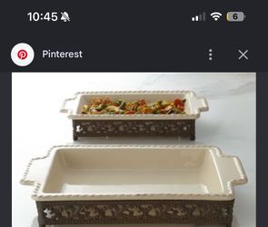 CASSEROLE DISH $50