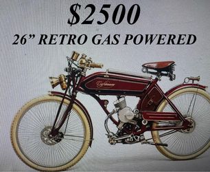 Gas lowrider bike