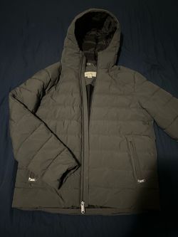 Grey Calvin Klein puffer jacket