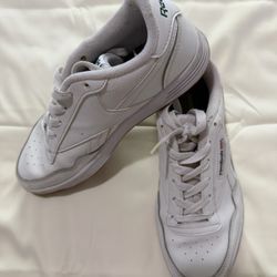 Woman’s rebook white shoes 