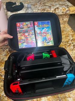 Nintendo Switch Bundle – Original Model + Games + Accessories