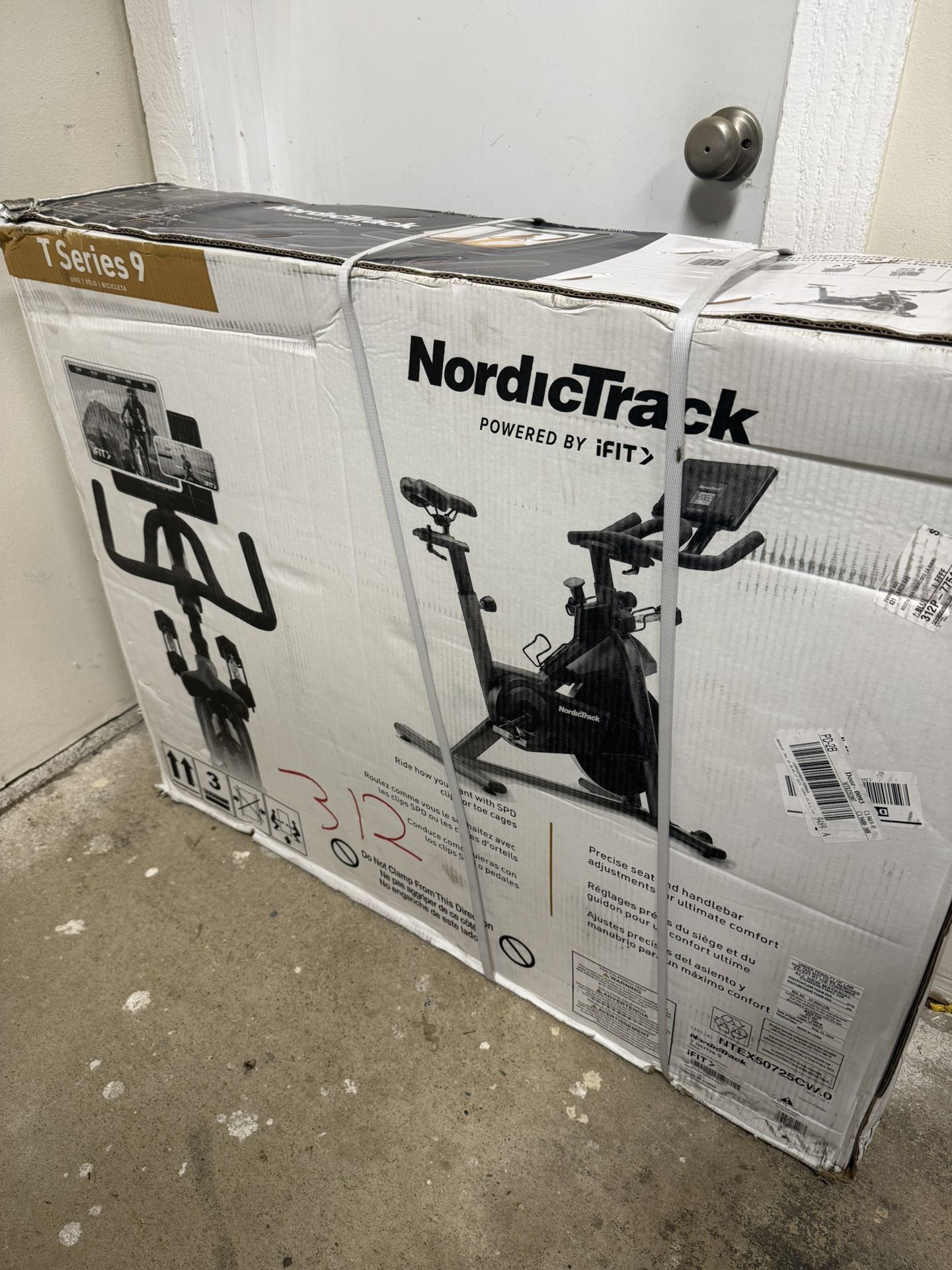 Free local Delivery! NordicTrack T Series 9 Stationary Bike- Brand New in Box