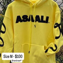 Asaali Yellow Hoodie