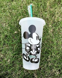 Mickey And Minnie Starbucks Cups
