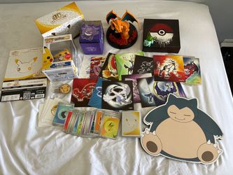 Pokémon stuff collected