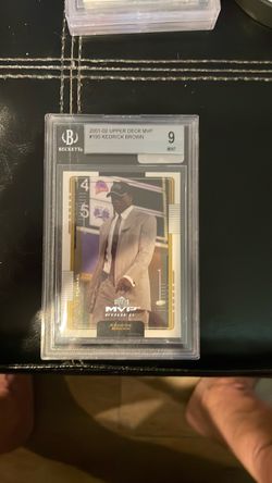 2001/02 upper deck MVP trading card