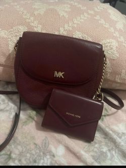Michael kors crossbody + matching wallet