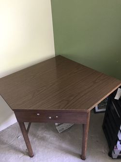 Corner Desk Antique Table *