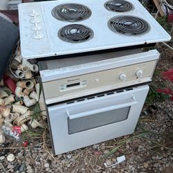 Electric, Cooktop And Oven  