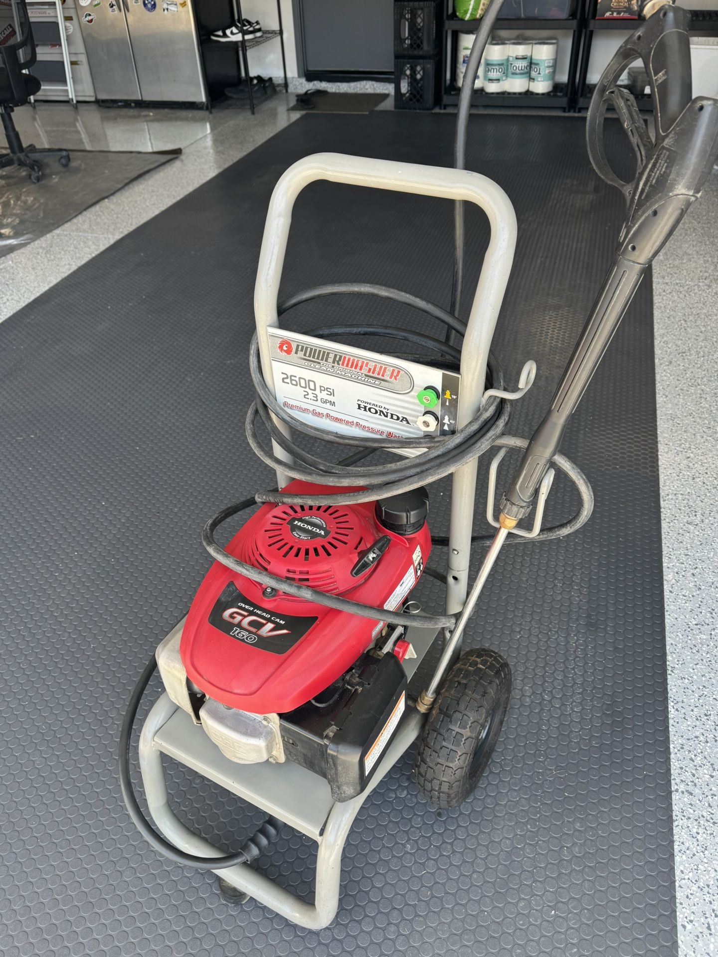 Honda GVC160 2600 PSI GAS Power Washer