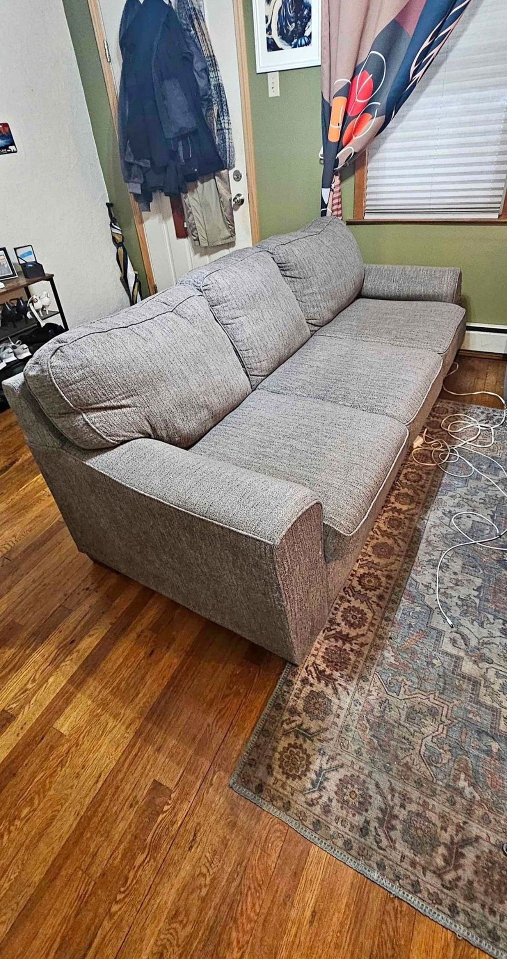 Grey couch send offers