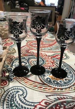 Partylite candle holder set of 3. The Forbidden Trio