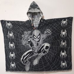 Spider Man Hooded Poncho 