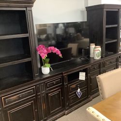 Black Cherry Wall Unit