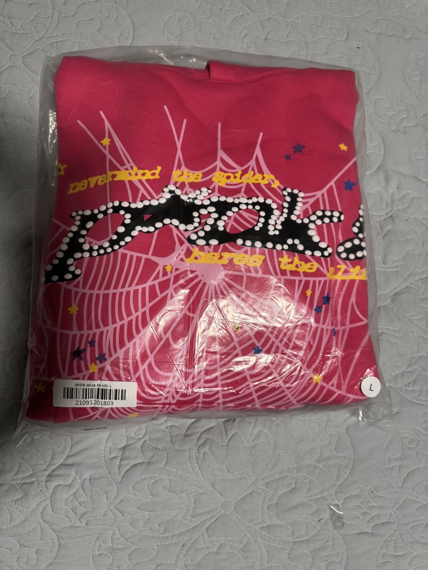 Spider Hoodie Pink