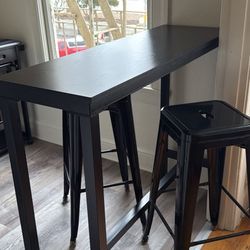 Table With Stools
