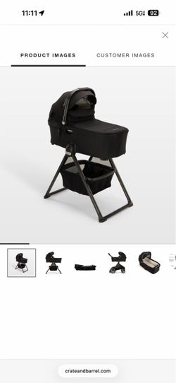 Nuna next bassinet and stand