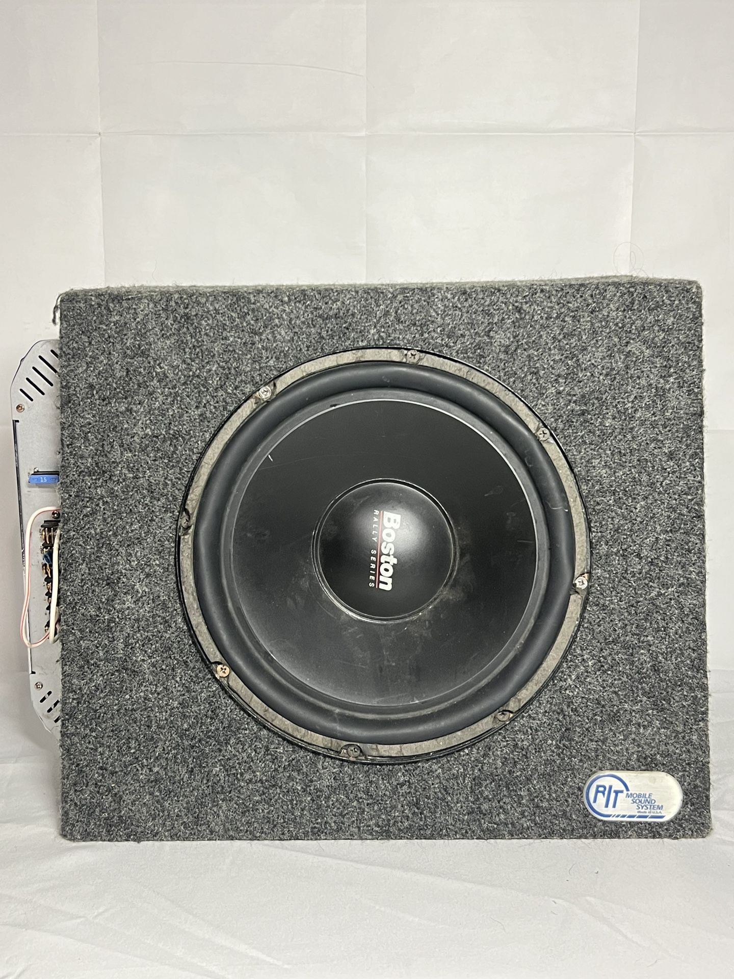 Boston Rally Series Subwoofer With Amp