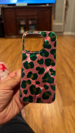 Pink Leopard Print iPhone Case
