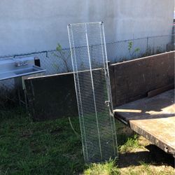 6’ x 20 stainless steel shell with two hangers