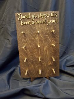 NEW YEARS DONUT WALL