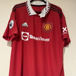 Adidas Manchester United Soccer Jersey Size XL Men New 