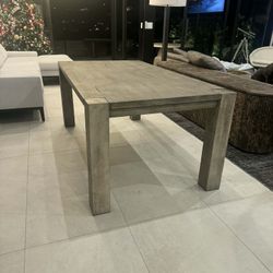 Restoration Hardware Reclaimed Oak Parsons Dining Table 