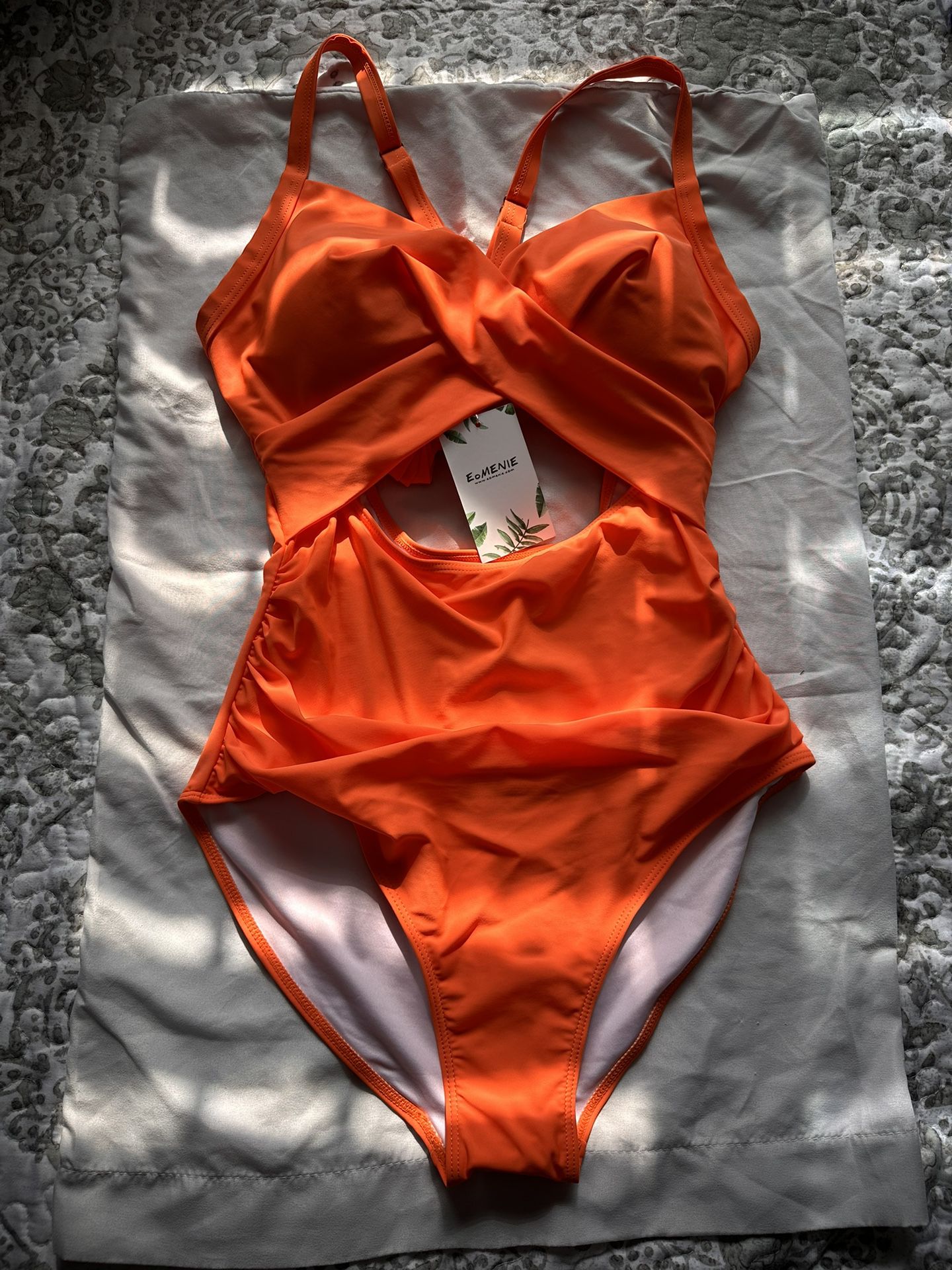 Orange One Piece Bikini