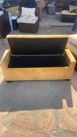 Bench with storage