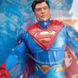 McFARLANE TOYS SUPERMAN INJUSTICE 2 & THE JOKER BATMAN ARKHAM CITY FIGURES 