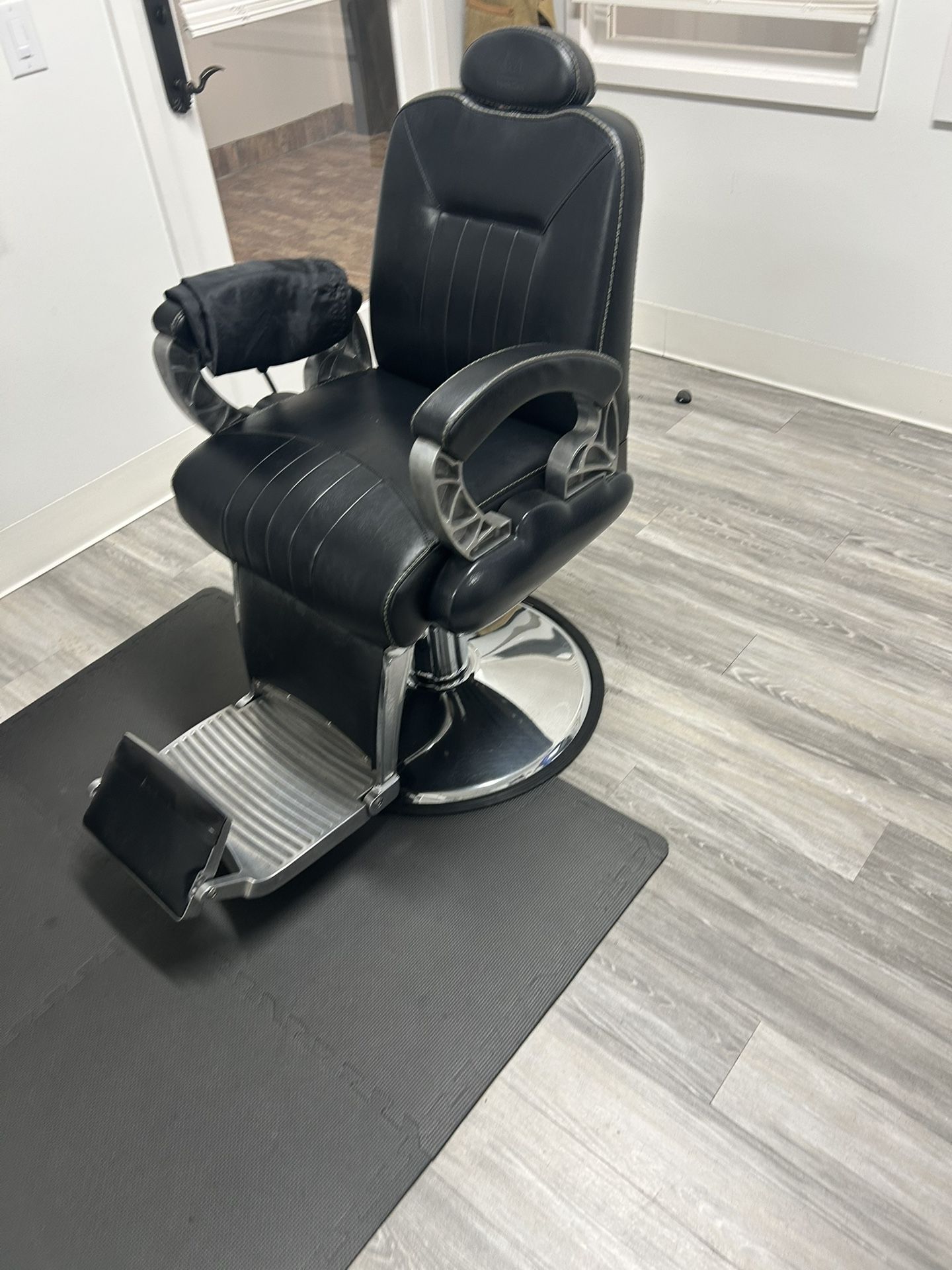 Two Barber Chairs