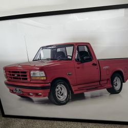 Ford Truck Poster With Frame 