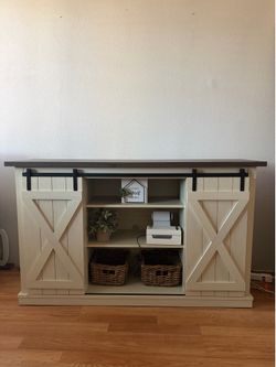 Farmhouse Rustic TV Stand