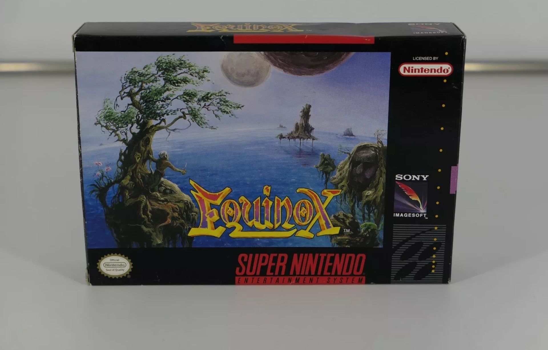 Equinox Super Nintendo SNES CIB Complete Authentic. Great Condition SNES