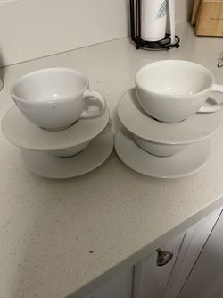 White Mugs 
