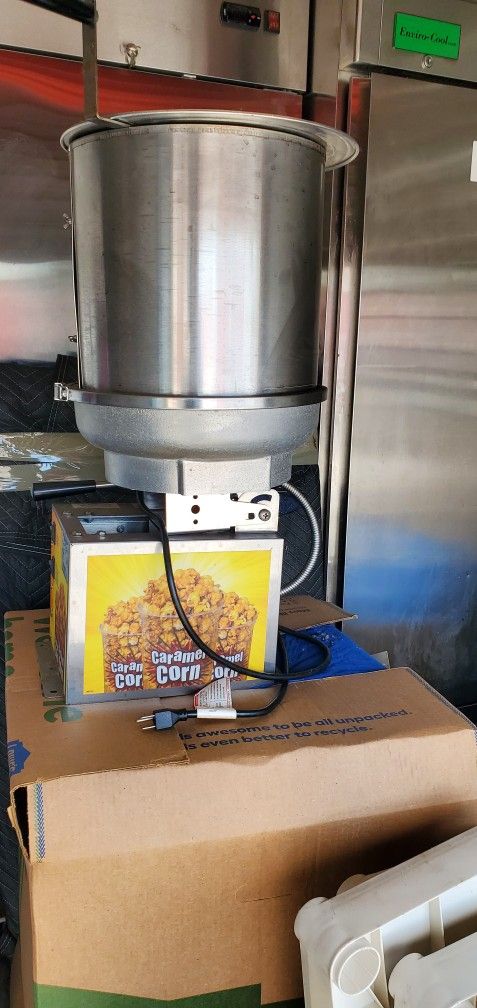 Caramel Corn Cooker Mixer β