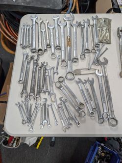 Large Craftsman Wrench Lot – USA Made SAE & Metric – 50+ Pieces