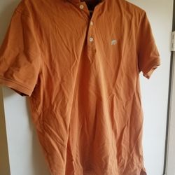 Men's Large Orange Polo