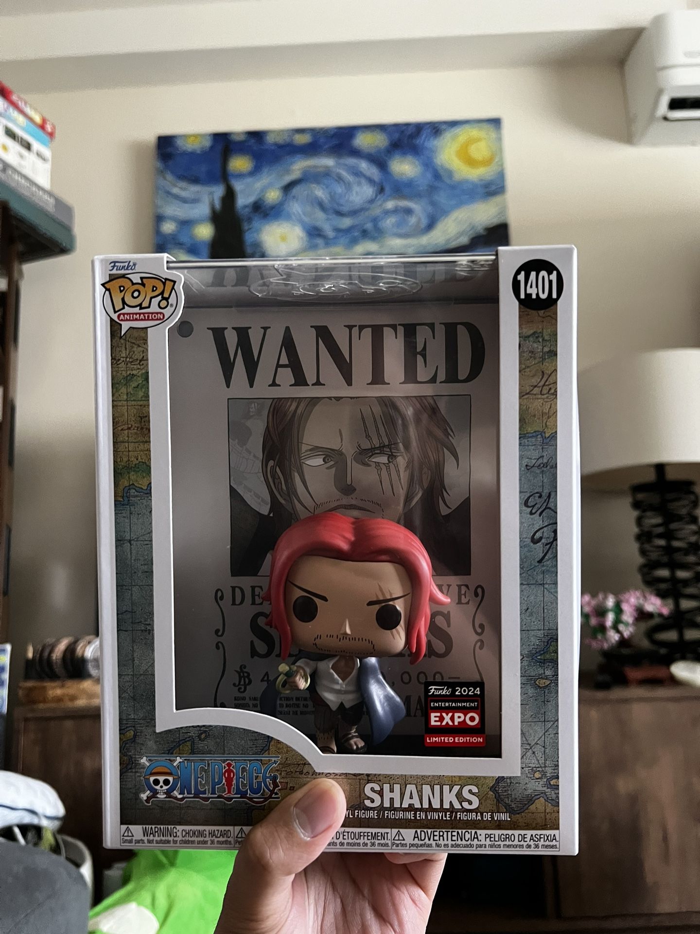 Shanks Wanted Poster Funko Pop